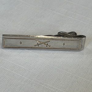 Stirling Silver Swank Tie Bar